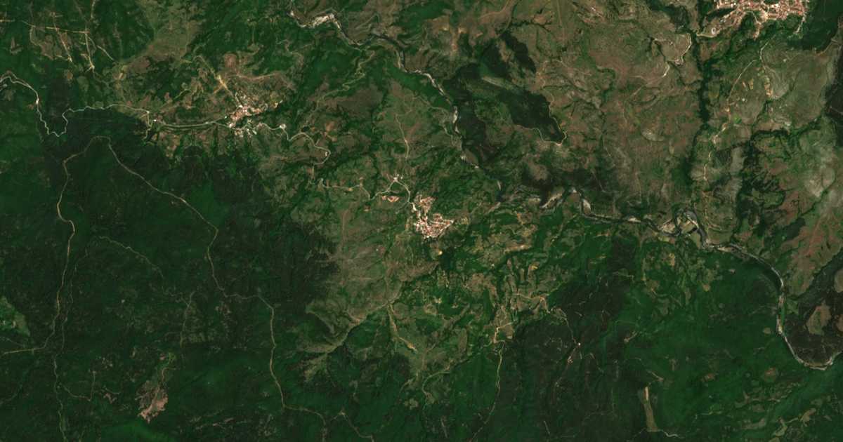 Сателитска карта на Беслен