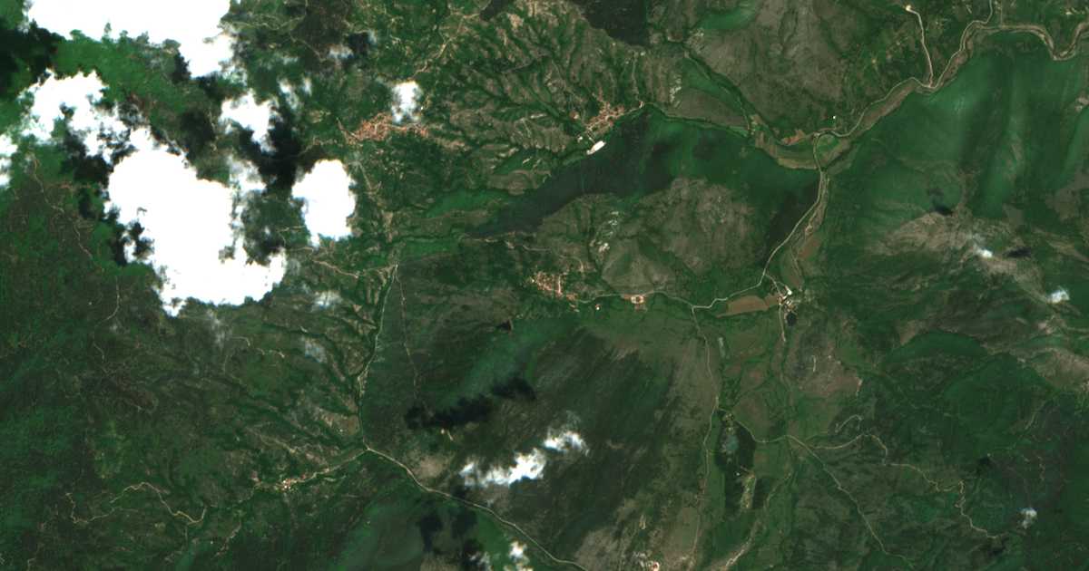 Сателитска карта на Гајтаниново