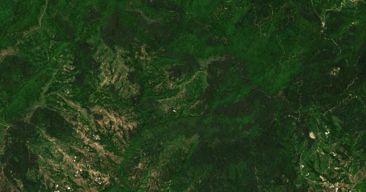 Сателитска карта на Робово