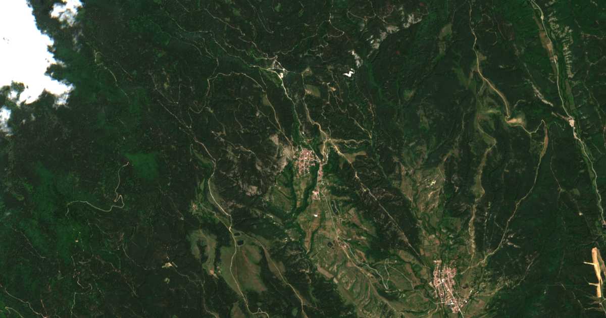 Сателитска карта на Недобарско