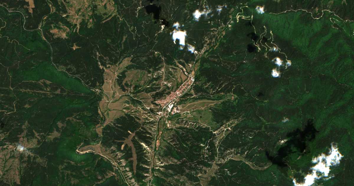 Сателитска карта на Елешница