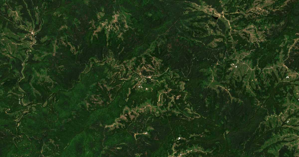 Сателитска карта на Никудин