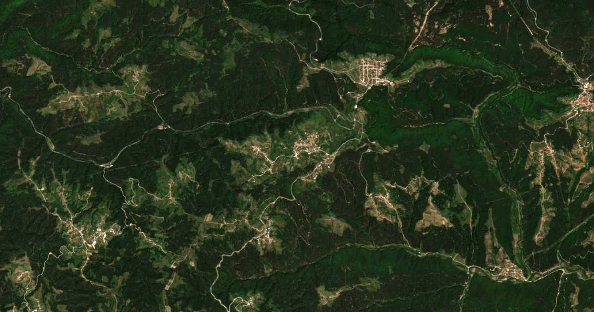 Сателитска карта на Аврамово