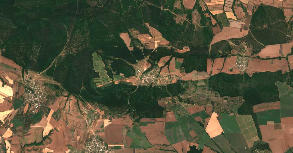 Сателитска карта на Černa Mogila