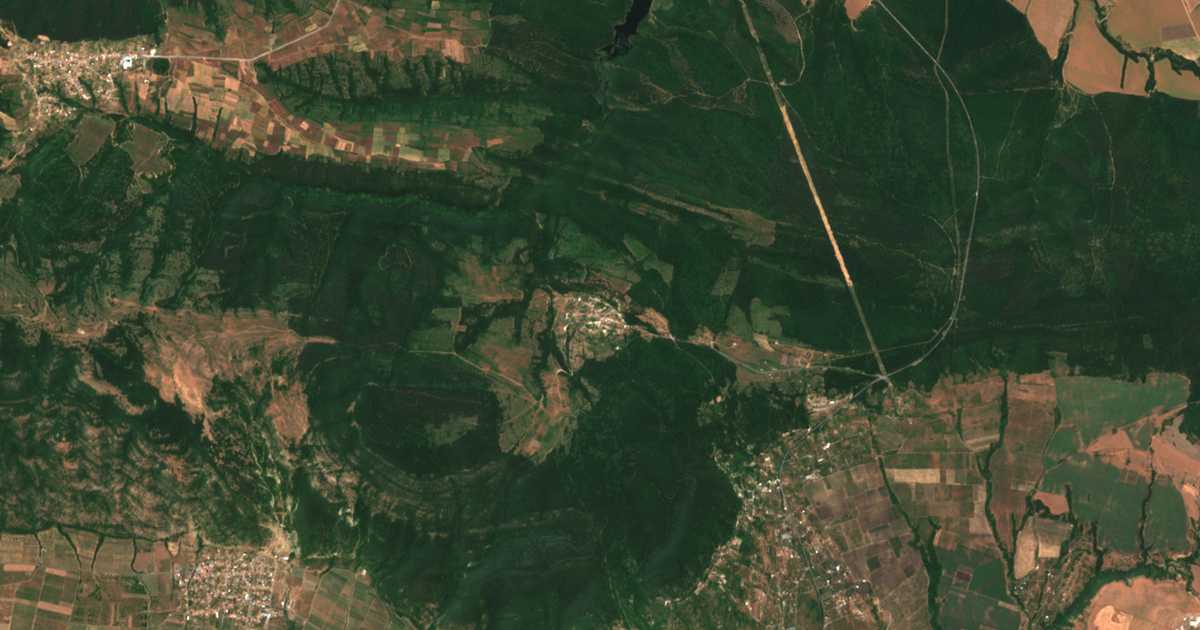 Сателитска карта на Zetjovo