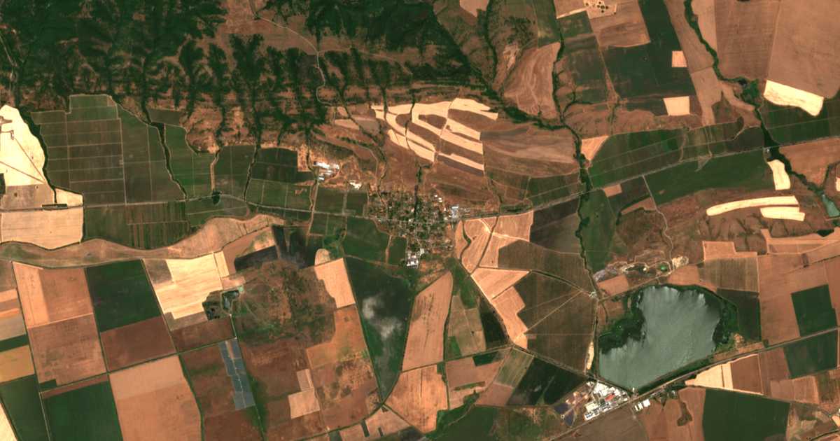 Сателитска карта на Venec