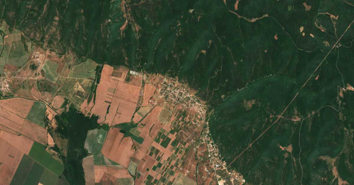 Сателитска карта на Košarica