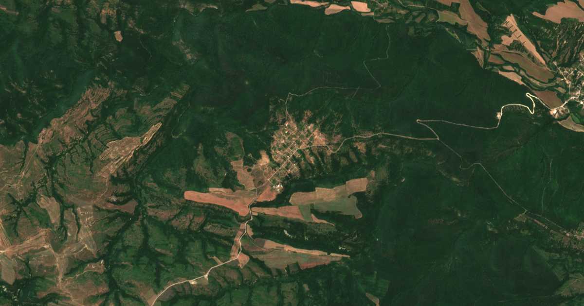 Сателитска карта на Panicovo
