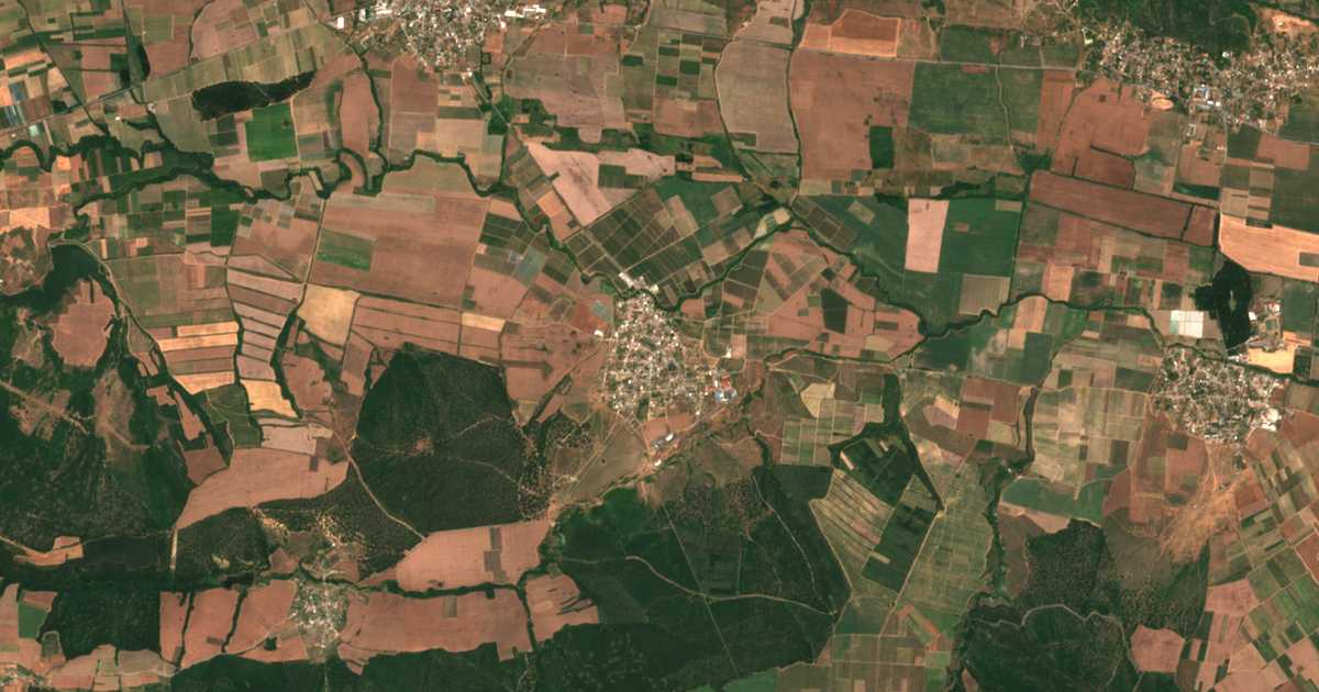 Сателитска карта на Stracin