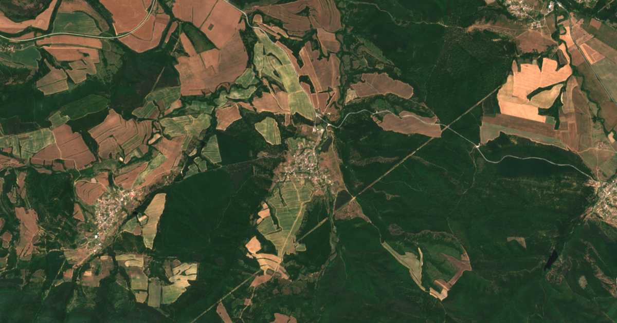 Сателитска карта на Čereša