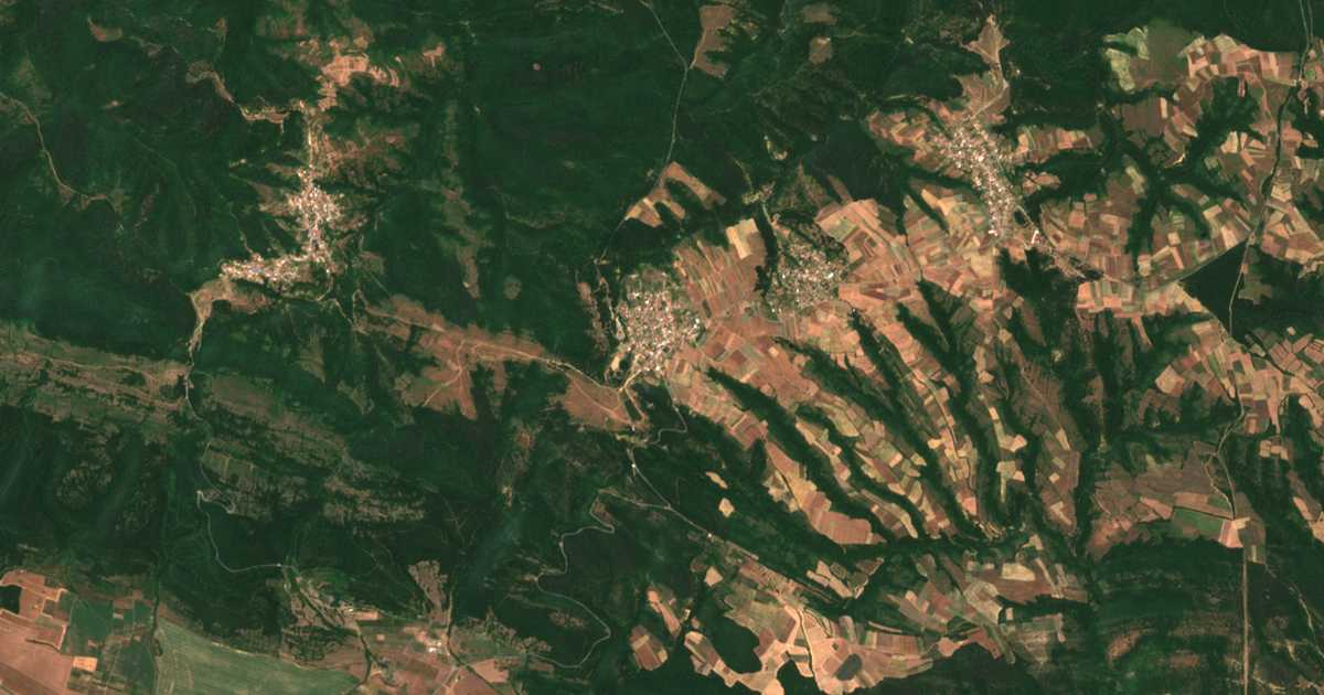 Сателитска карта на Dobra Poljana
