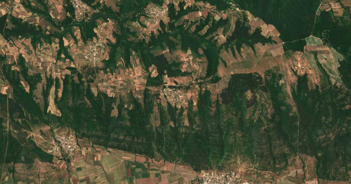 Сателитска карта на Sini Rid