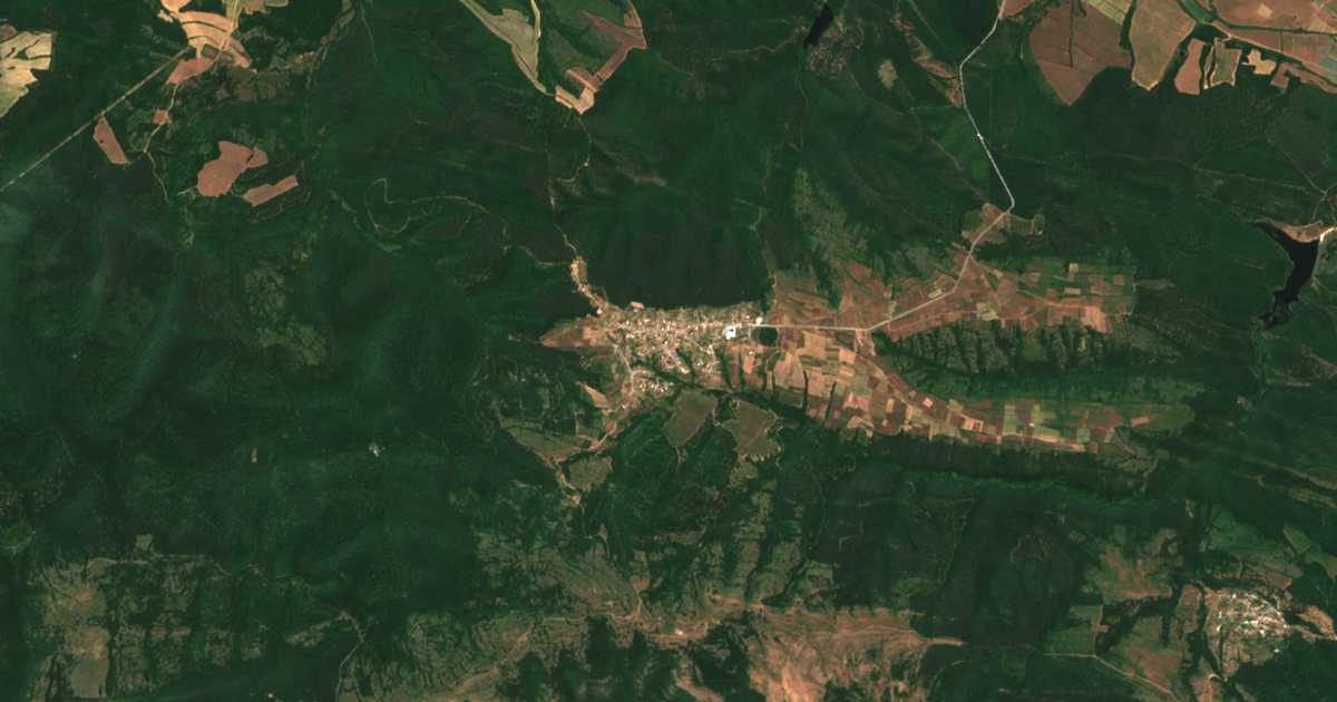 Сателитска карта на Zajčar
