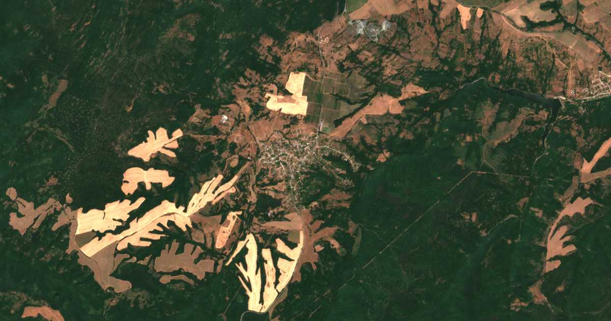 Сателитска карта на Kruševec