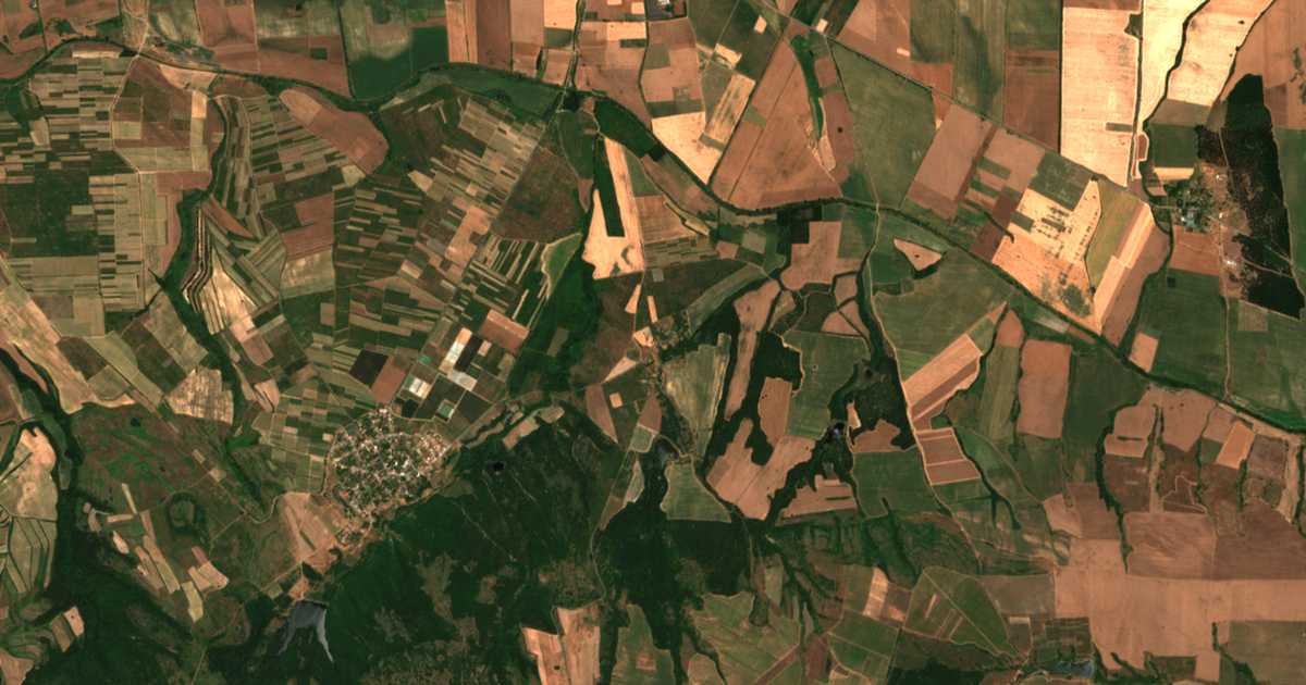 Сателитска карта на Lozica