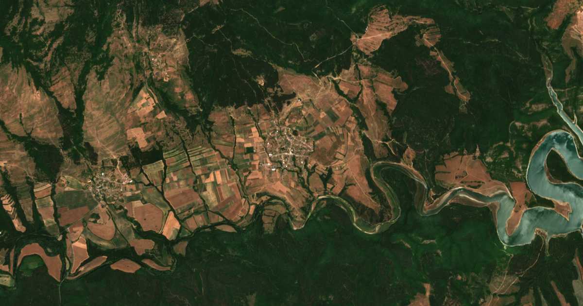 Сателитска карта на Manolič