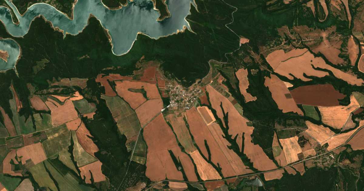 Сателитска карта на Prilep