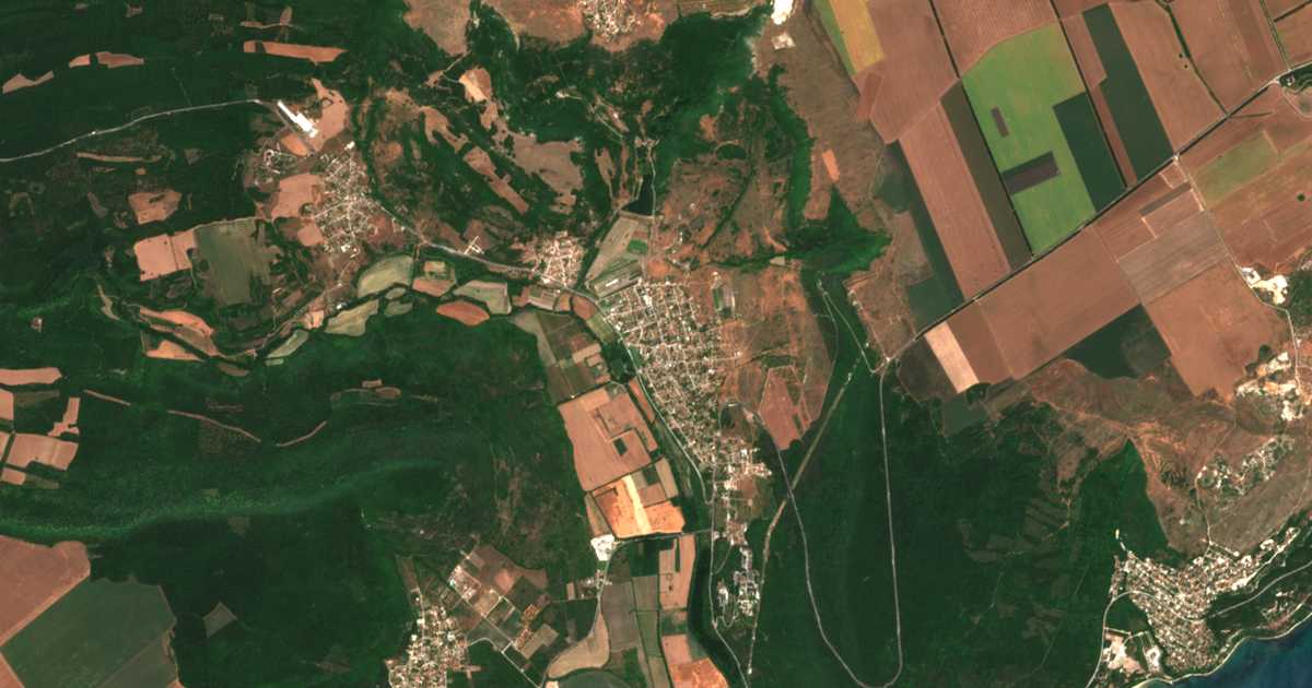 Сателитска карта на Obročište