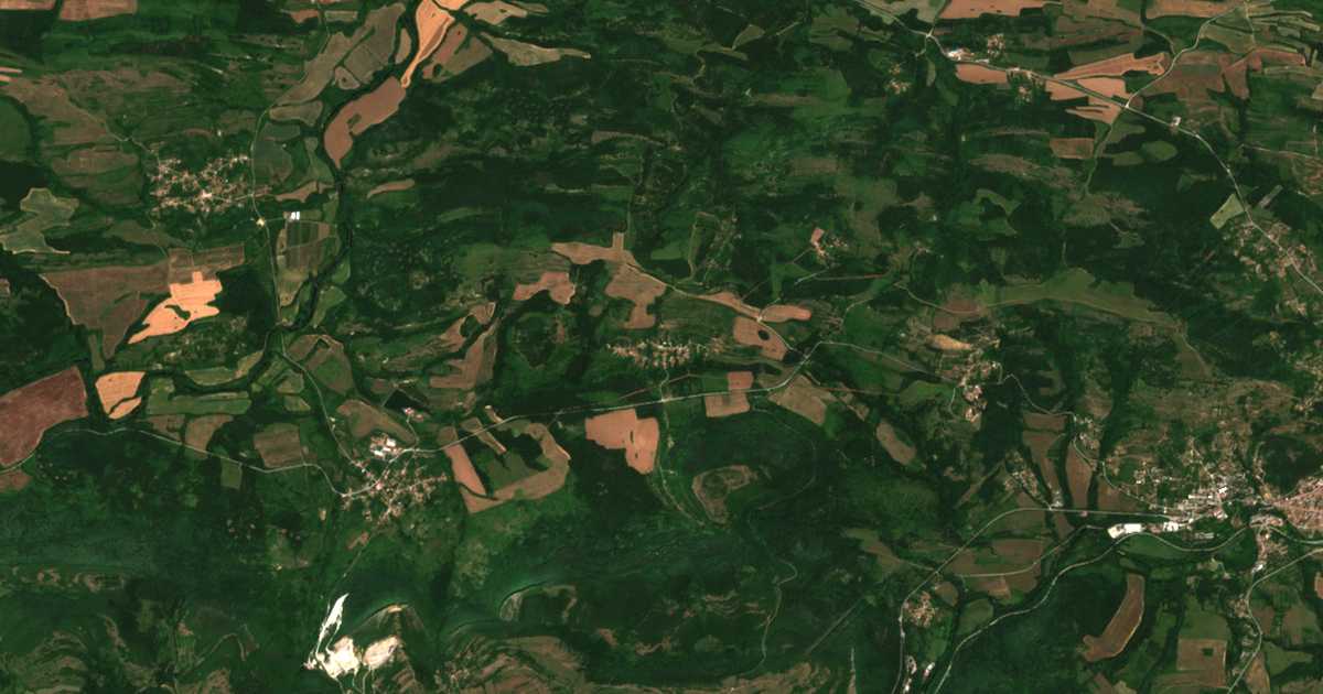Сателитска карта на Karaivanca