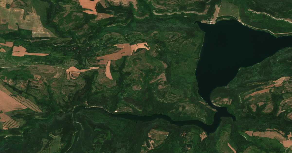 Сателитска карта на Debelcovo