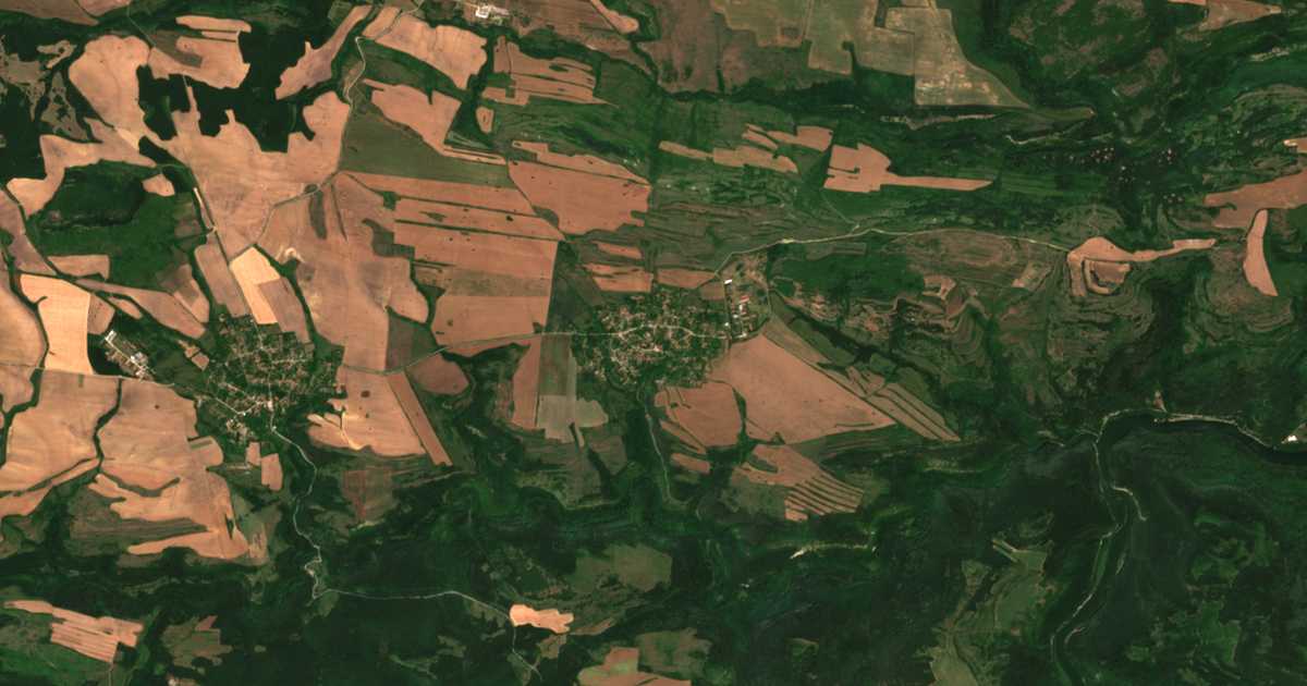 Сателитска карта на Gradište