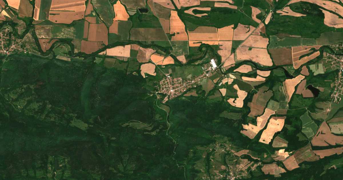 Сателитска карта на Gradnica