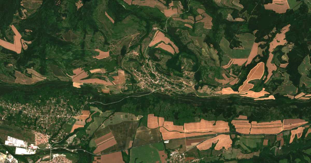 Сателитска карта на Kruševo