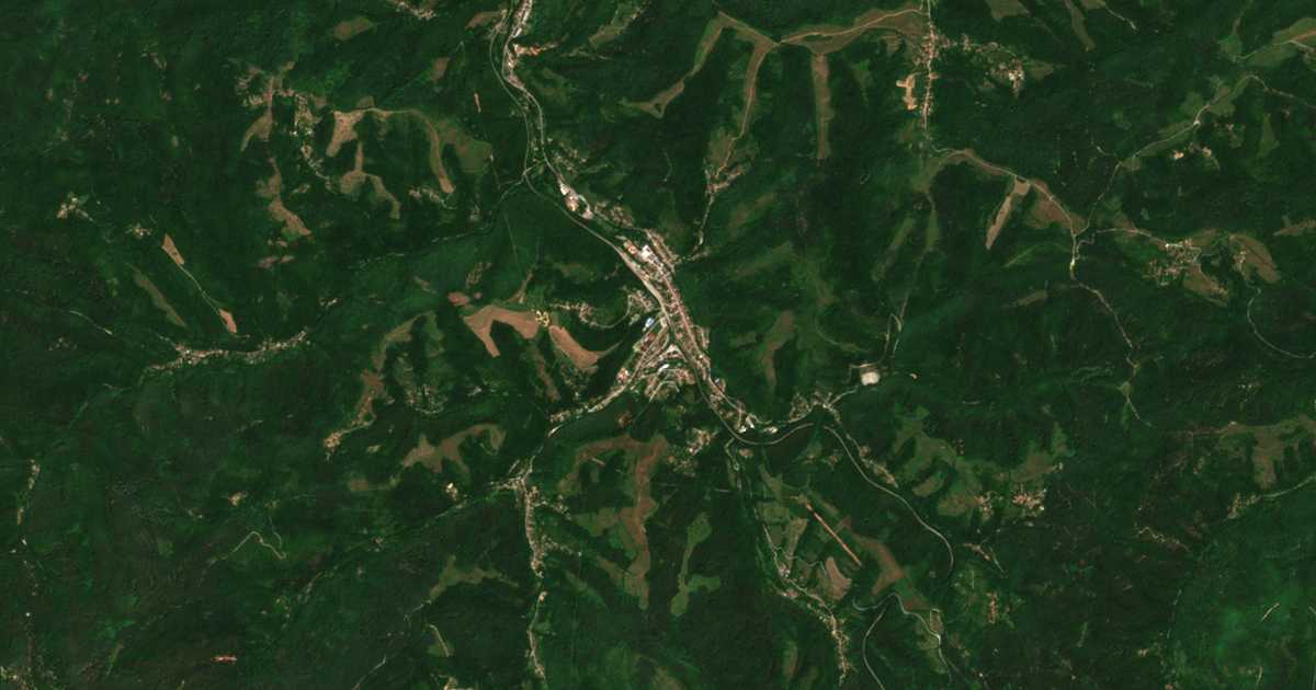 Сателитска карта на Плачковци