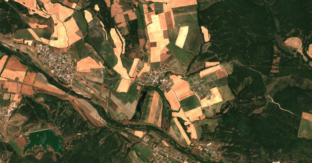Сателитска карта на Zlatopole