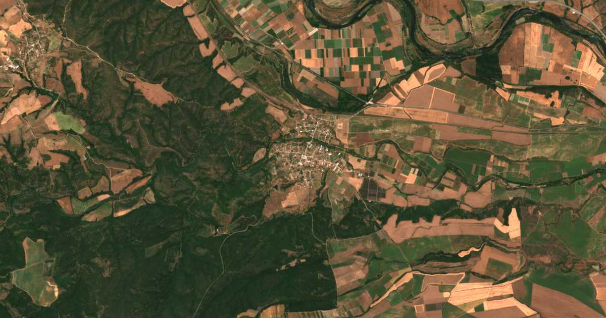 Сателитска карта на Biser