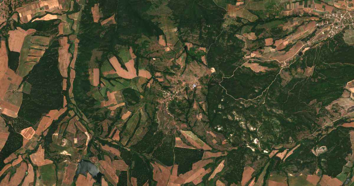 Сателитска карта на Černa Mogila