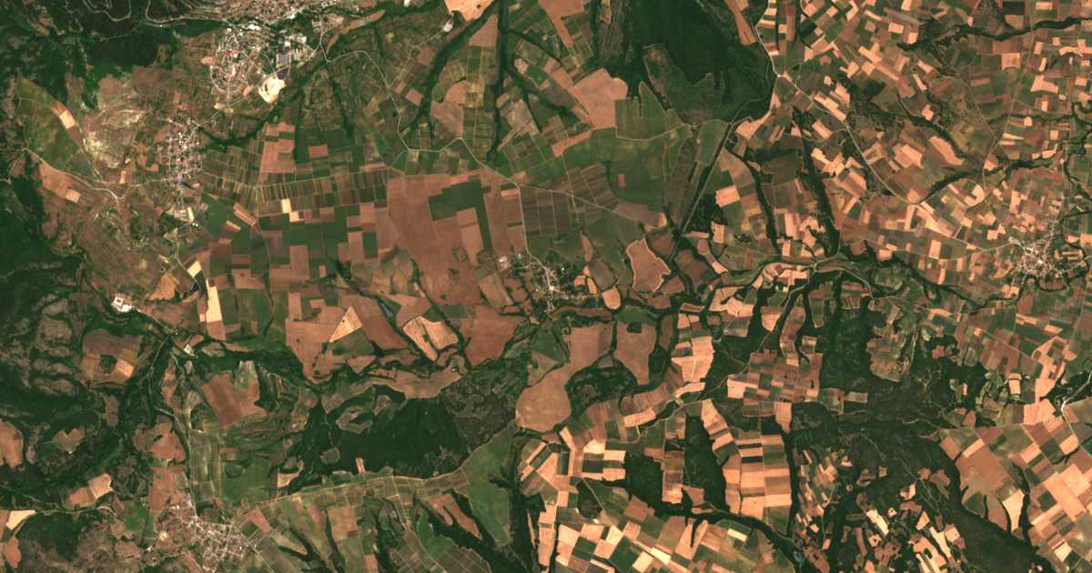 Сателитска карта на Drabišna