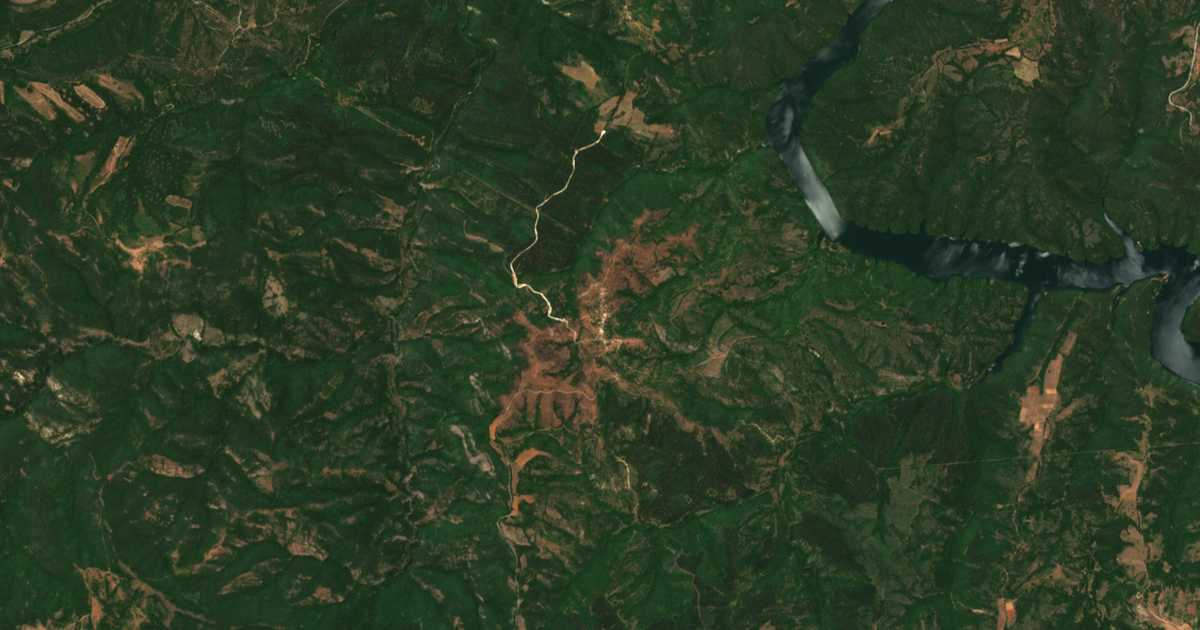 Сателитска карта на Gornoselci