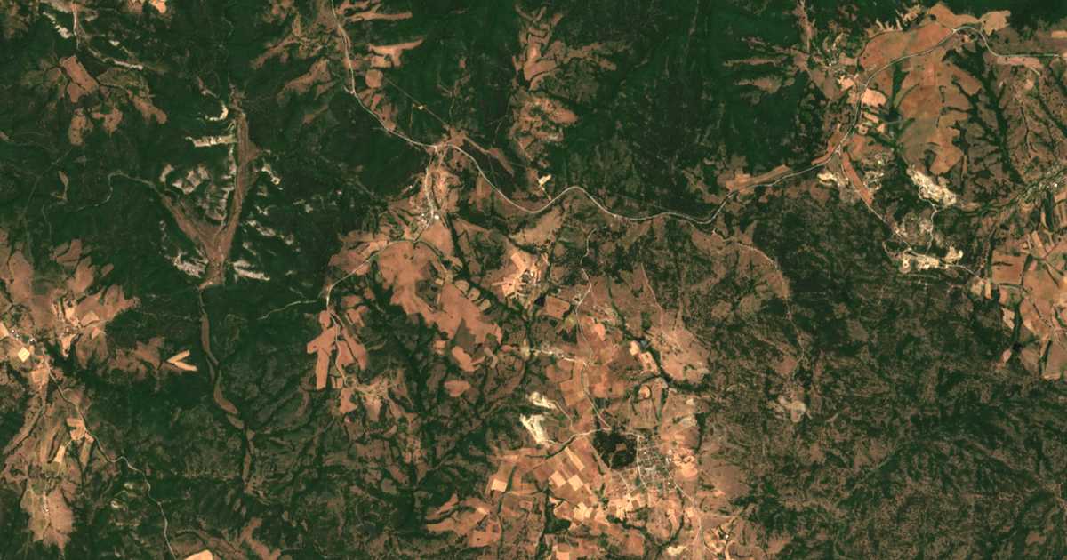 Сателитска карта на Nova livada