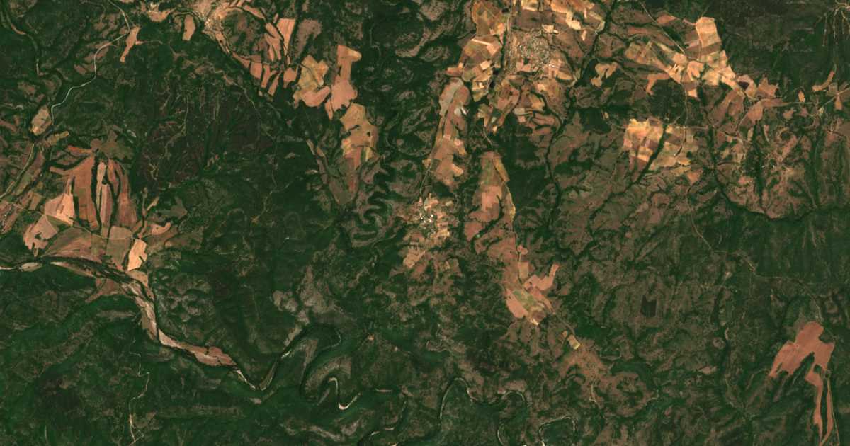 Сателитска карта на Železari