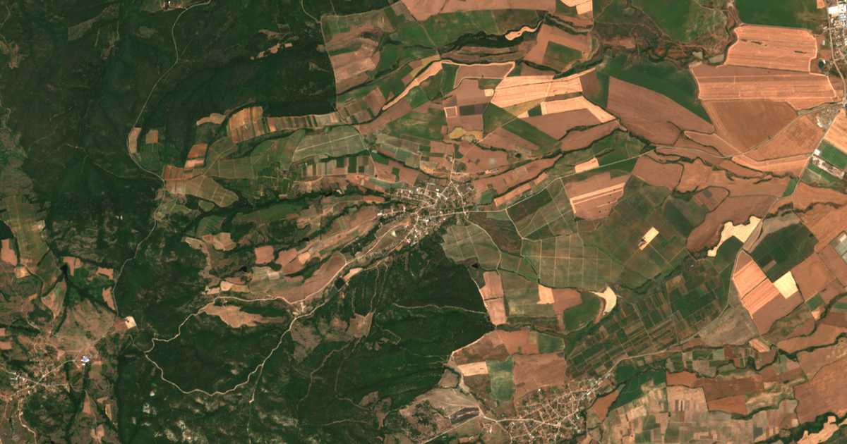 Сателитска карта на Belica