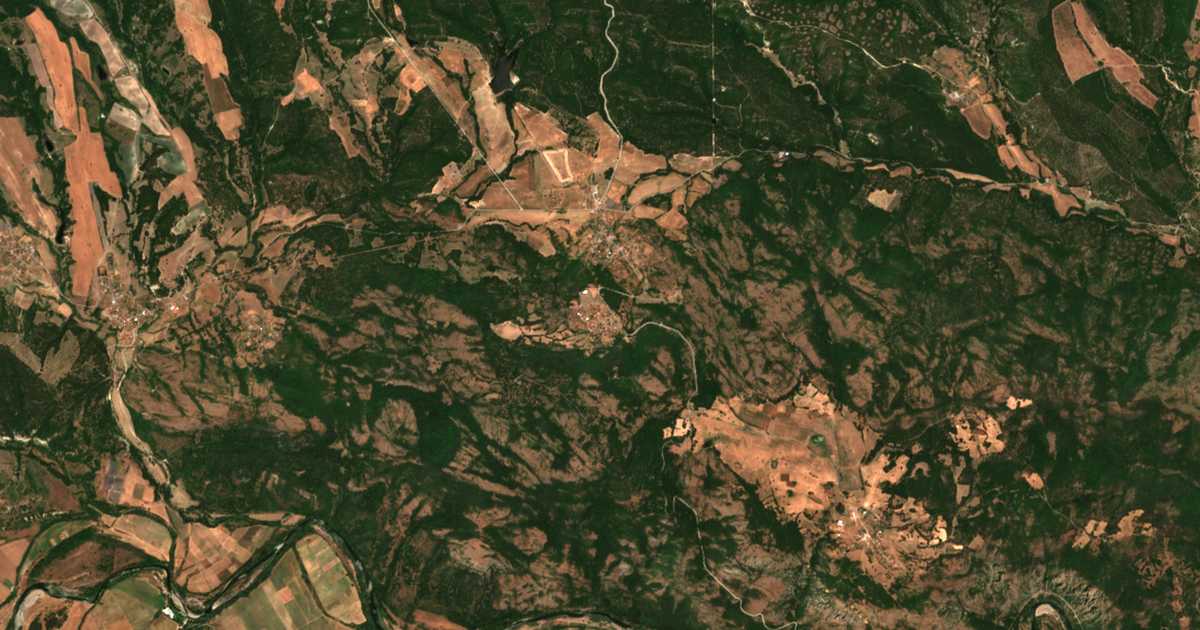 Сателитска карта на Gorni Glavanak