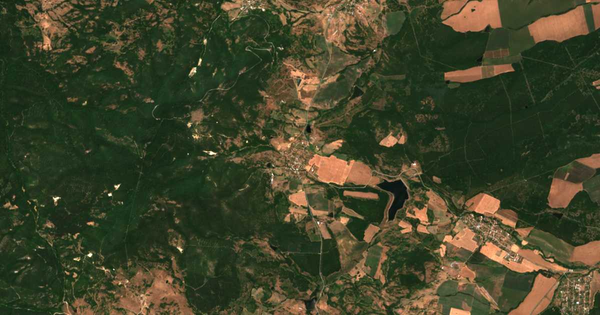 Сателитска карта на Spahievo