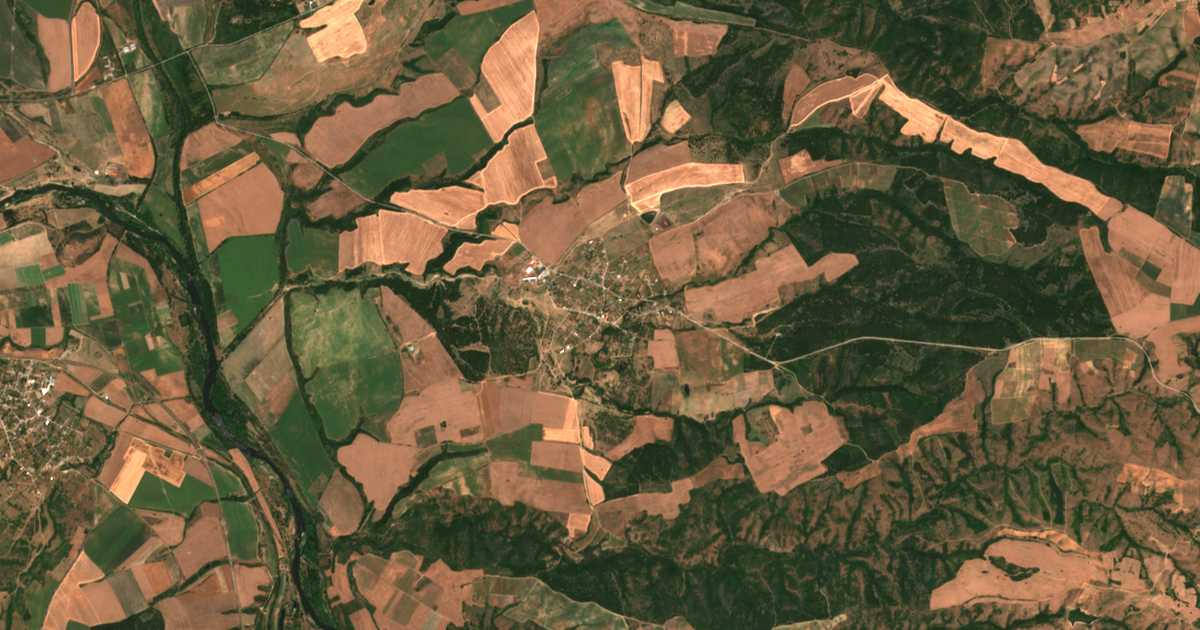 Сателитска карта на Svirkovo