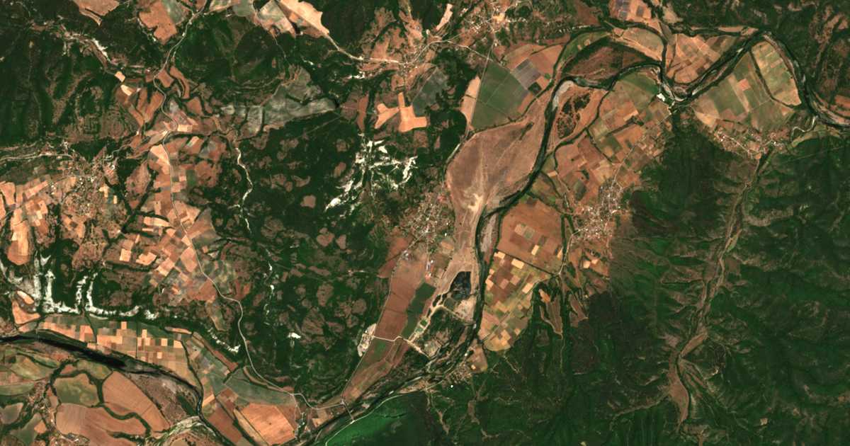 Сателитска карта на Dolno Čerkovište