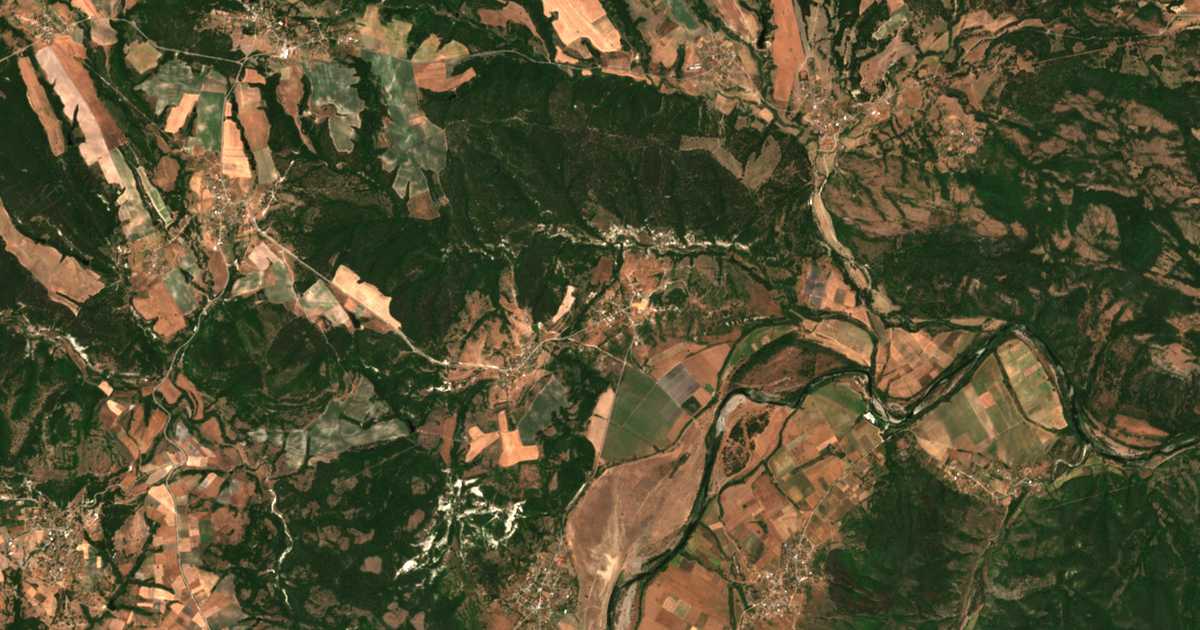 Сателитска карта на Dolno Pole