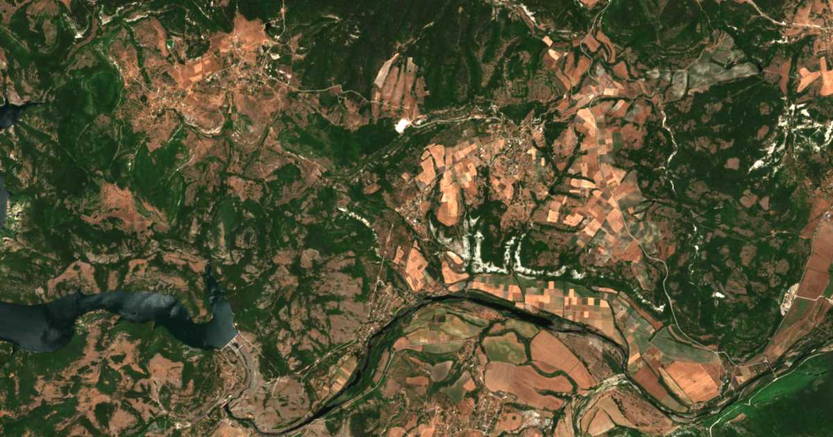 Сателитска карта на Golobradovo