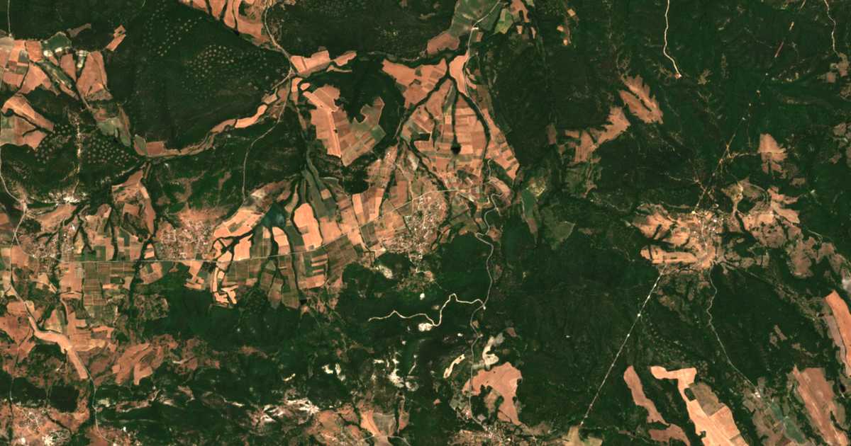 Сателитска карта на Ljaskovec