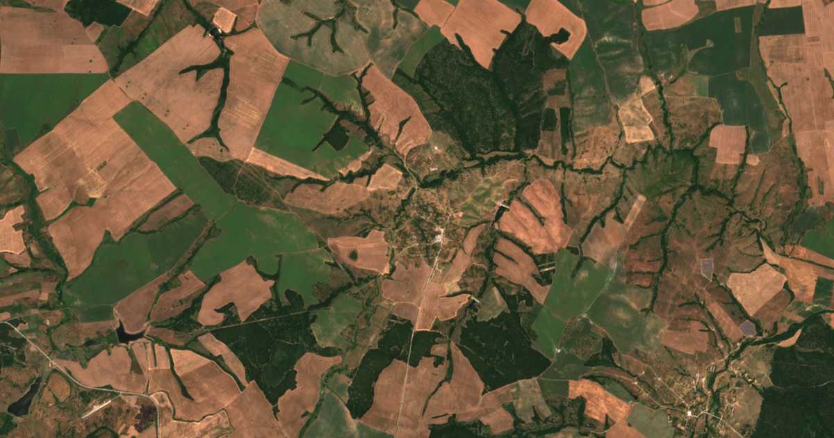 Сателитска карта на Kamenna reka