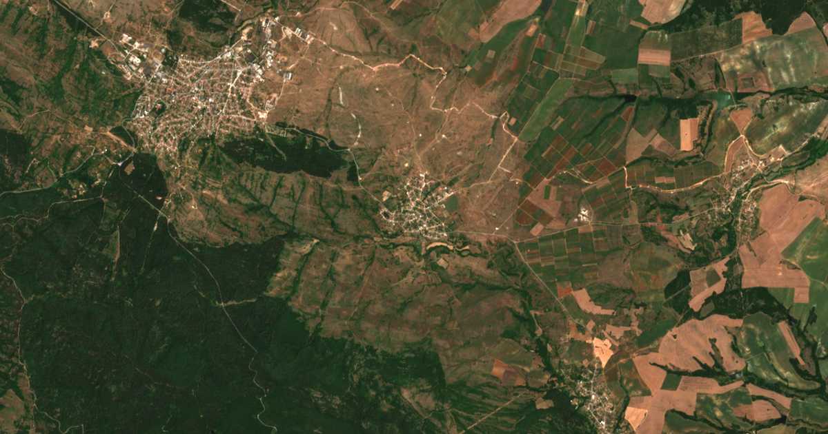 Сателитска карта на Orešnik