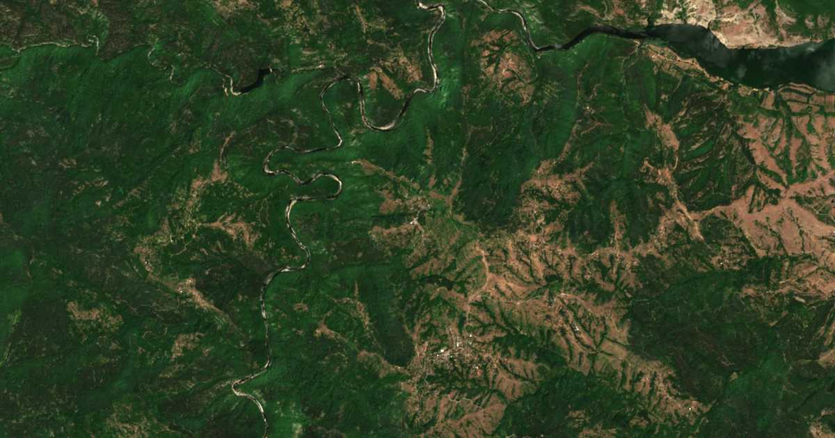 Сателитска карта на Baševo
