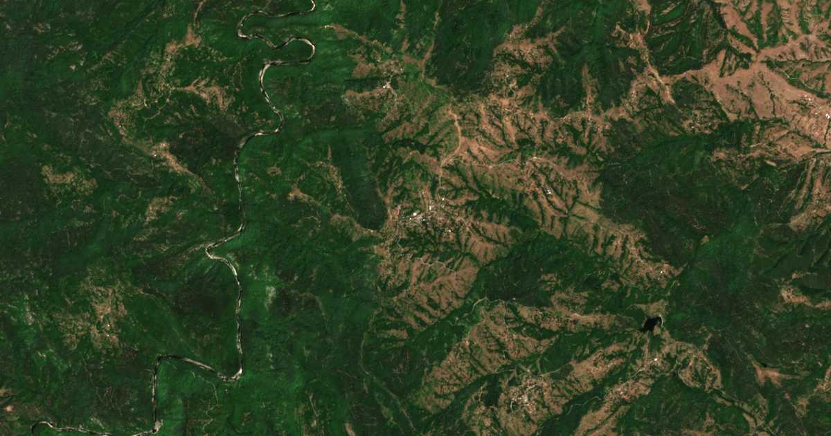 Сателитска карта на Gorno Prahovo