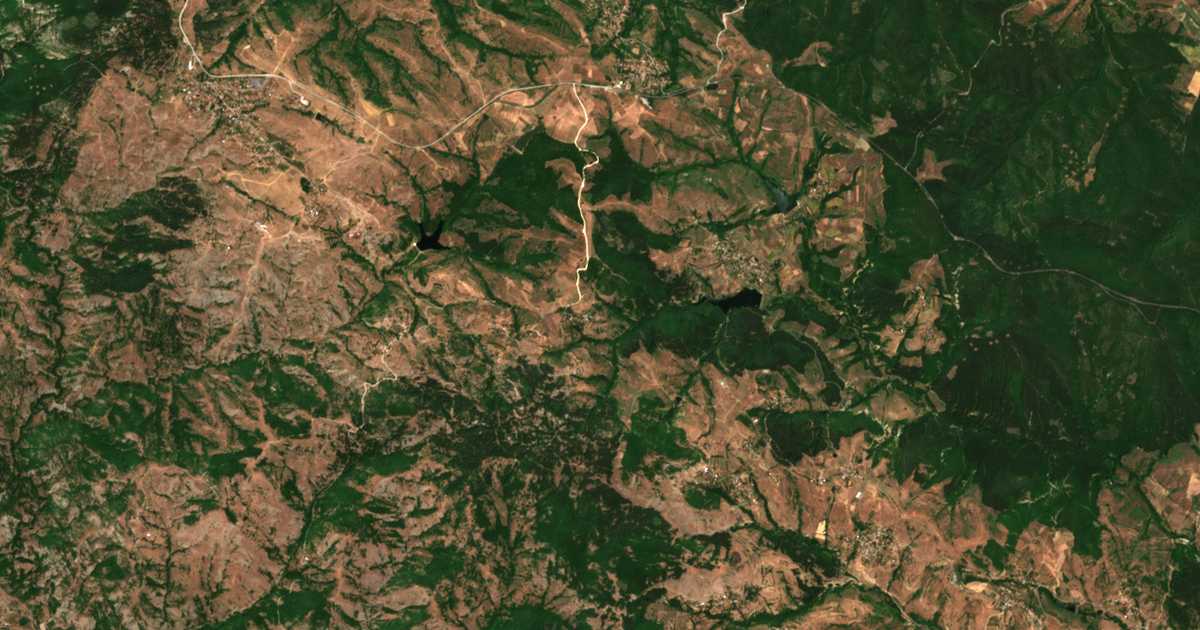 Сателитска карта на Černa Niva