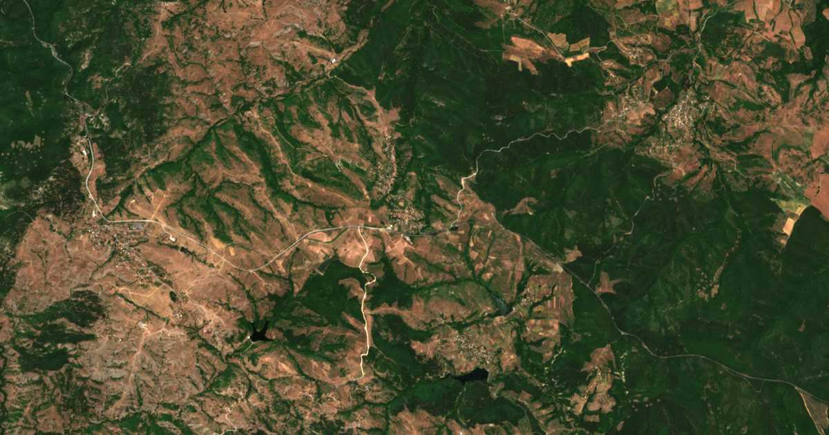 Сателитска карта на Gabrovo
