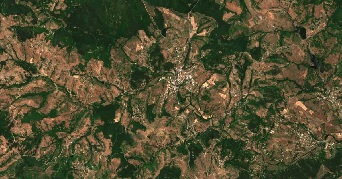 Сателитска карта на Kableškovo